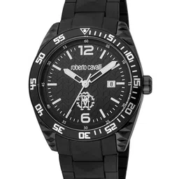 Roberto Cavalli Men Textured Dial & Stainless Steel Straps Watch RC5G018M0085-picture-27