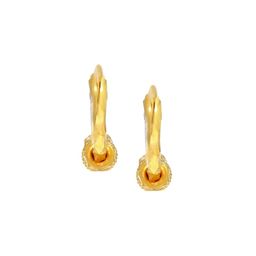 BHIMA 916 BIS Hallmark 22K Gold Hoop Earrings-image-68