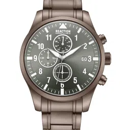 REACTION KENNETH COLE Men Stainless Steel Bracelet Style Strap Analogue Watch KRWGK2192506-21