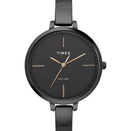 Timex Women Brass Embellished Dial & Stainless Steel Bracelet Style Straps Analogue Watch TWEL12815-JIT-image-108