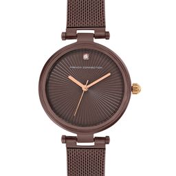 French Connection Women Stainless Steel Bracelet Style Straps Analogue Watch FCN00070E-65