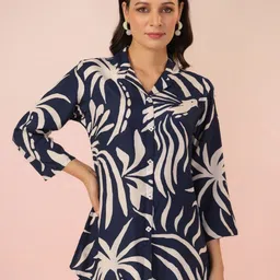 Kaftanize Women Printed Shirt Style Top-picture-24