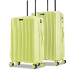 Nasher Miles Set Of 2 Auroville Textured Hard-Sided Trolley Bags-11