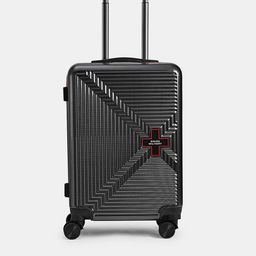 SWISS MILITARY Textured Hard-Sided Cabin Trolley Suitcase-21