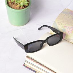 HAUTE SAUCE by Campus Sutra Unisex Black Lens & Black Rectangle Sunglasses with UV Protected Lens-29