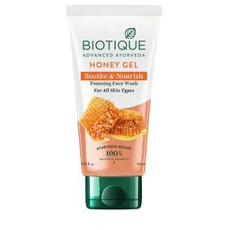 Biotique Honey Gel Soothe & Nourish Foaming Face Wash - 150ml-42