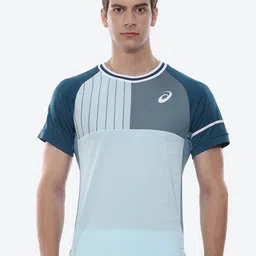 ASICS Match SS Colourblocked Round Neck Sports T-Shirt-image-83