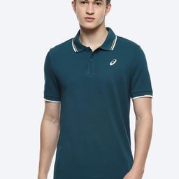 ASICS Dual Tipping Polo Collar Pure Cotton T-shirt-image-75