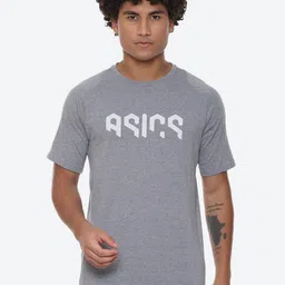 ASICS Printed Round Neck Hex Graphic SS T-Shirt-image-19