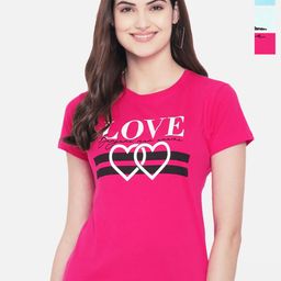 Fabflee Pack Of 3 Printed Cotton T-shirts-picture-14