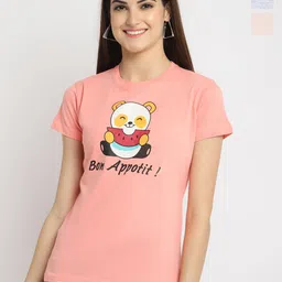 Fabflee Pack Of 3 Printed Cotton T-shirts-picture-34
