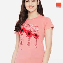 Fabflee Pack of 3 Printed Cotton T-shirts-picture-3