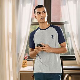 U.S. Polo Assn. Colorblocked Lounge T-shirts-picture-3