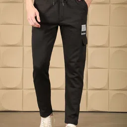 COBB Men Cotton Track Pants With Four Pockets-image-38