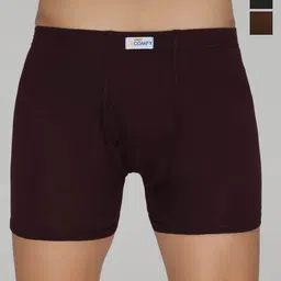 AMUL COMFY Men Pack of 3 Cotton Trunks-AC-TR-FCTRIE-MULTI2-XS-3PC-image-8