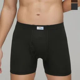AMUL COMFY Pack Of 3 Assorted Cotton  Trunks AC-TR-FCTRIE-MULTI3-S-3PC-image-86