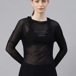 MKH Typography Printed Long Sleeves Relaxed Fit Dri-FIT Sports T-shirt-picture-36