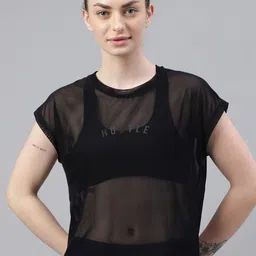 MKH Relaxed Fit Typography Printed Dri-FIT Sheer Training T-shirt-picture-35