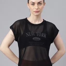 MKH Typography Printed Relaxed Fit Dri-FIT T-shirt-image-87