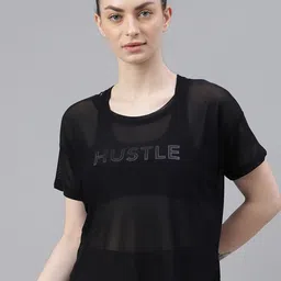 MKH Typography Printed Relaxed Fit Dri-FIT Sports T-shirt-image-66