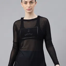 MKH Typography Printed Long Sleeves Dri-FIT Relaxed Fit Sports T-shirt-picture-21
