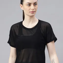 MKH Typography Printed Relaxed Fit Dri-FIT Sports T-shirt-image-83