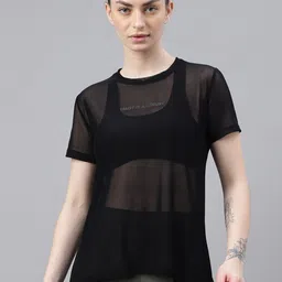 MKH Relaxed Fit Typography Printed Dri-FIT Sheer Training T-shirt-picture-32