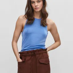 MANGO Round Neck Tank Top-picture-25