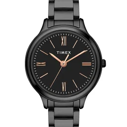 Timex Women Brass Dial & Stainless Steel Straps Analogue Watch TWTL121SMU05-image-87