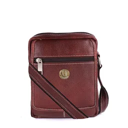 HiLEDER Unisex Leather Messenger Bag-image-63