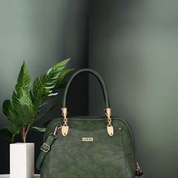 LOREM Colourblocked Oversized Structured Shoulder Bag with Tasselled-17