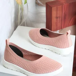 Carlton London sports Textured Lightweight Ballerinas-image-26