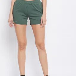 ATHLISIS Women Green Training or Gym Sports Shorts with e-Dry Technology Technology-picture-50