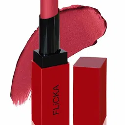 FLiCKA Lip Alert Matte Lipstick with Almond Oil 3.8 g - Terror 05-23
