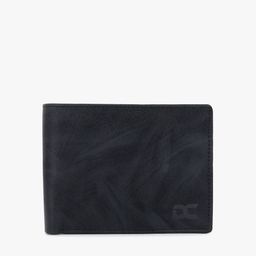 Dezire Crafts Men Black Textured Two Fold Wallet-9