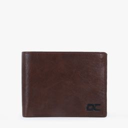 Dezire Crafts Men Brown Textured PU Leather Two Fold Wallet-6