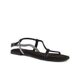 Inc 5 Embellished Open Toe Flats With Buckles-image-76