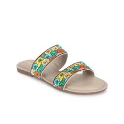 Anouk Women Woven Design Open Toe Flats-picture-36