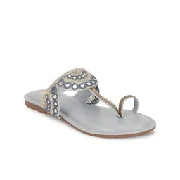 Anouk Women Printed Open Toe Flats-25