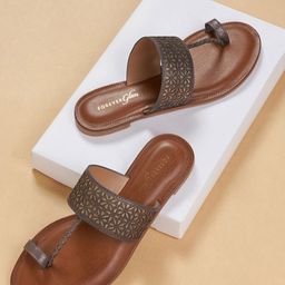 Forever Glam by Pantaloons Open Toe Flats-21