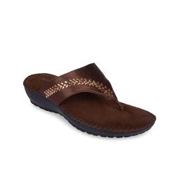 Rocia Women Brown Open Toe Flats-image-43