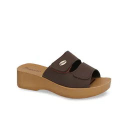 Inblu Lightweight & Anti Skid Open Toe Wedges-36