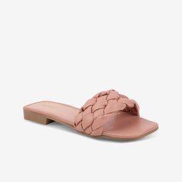 AXIUM Women Braided Strap Open Toe Flats-13