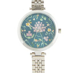 TEAL BY CHUMBAK Women Printed Dial & Stainless Steel Bracelet Watch 8907605129544-31