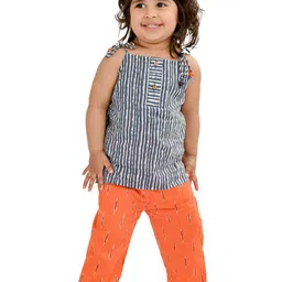 Tiny Bunnies Girls Striped Top with Trouser-picture-48