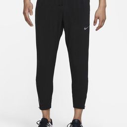 Nike Men Black Dri-FIT Phenom Elite Trackpants-image-35