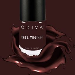 ODIVA Gel Finish Long-Wearing Nail Polish 11 ml - Royal Purple Treatment-14