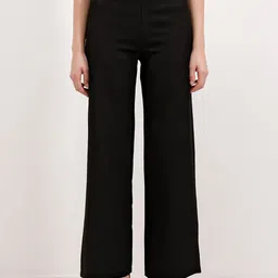 BIGDART Women Mid-Rise Plain Regular Trousers Trousers-image-88