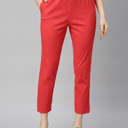 GOLDSTROMS Women Mid Rise Trousers-picture-14