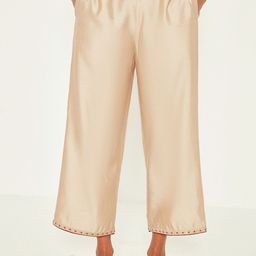 Ancestry Women Straight Fit Pleated Culottes Trousers-image-76